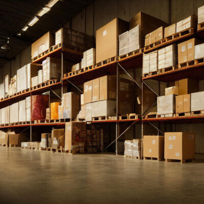 3d-illustration-interior-modern-warehouse-storage-full-box